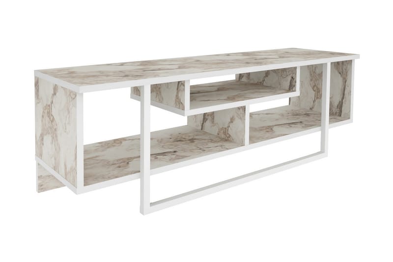Andifli Tv-bänk 120x40,2 cm - Vit - Möbler - Tv möbel & mediamöbel - TV bänk & mediabänk