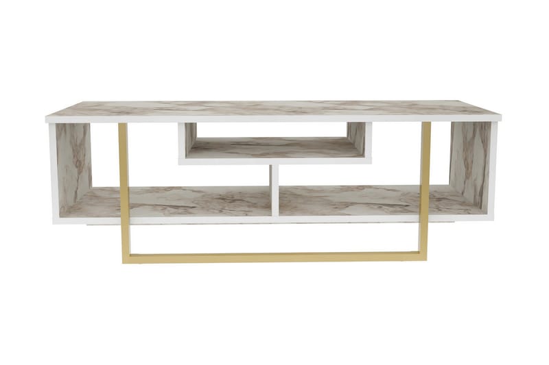 Andifli Tv-bänk 120x40,2 cm - Vit - Möbler - Tv möbel & mediamöbel - TV bänk & mediabänk