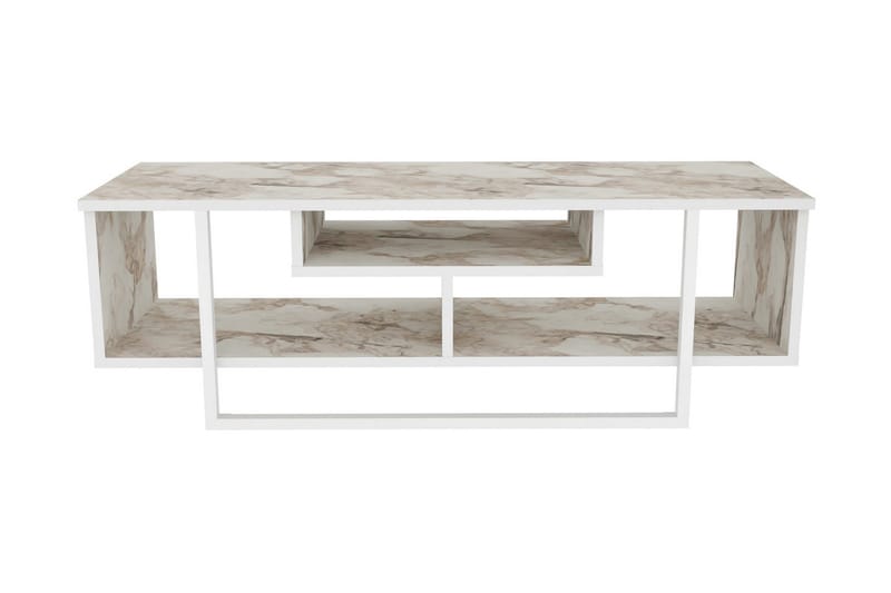 Andifli Tv-bänk 120x40,2 cm - Vit - Möbler - Tv möbel & mediamöbel - TV bänk & mediabänk