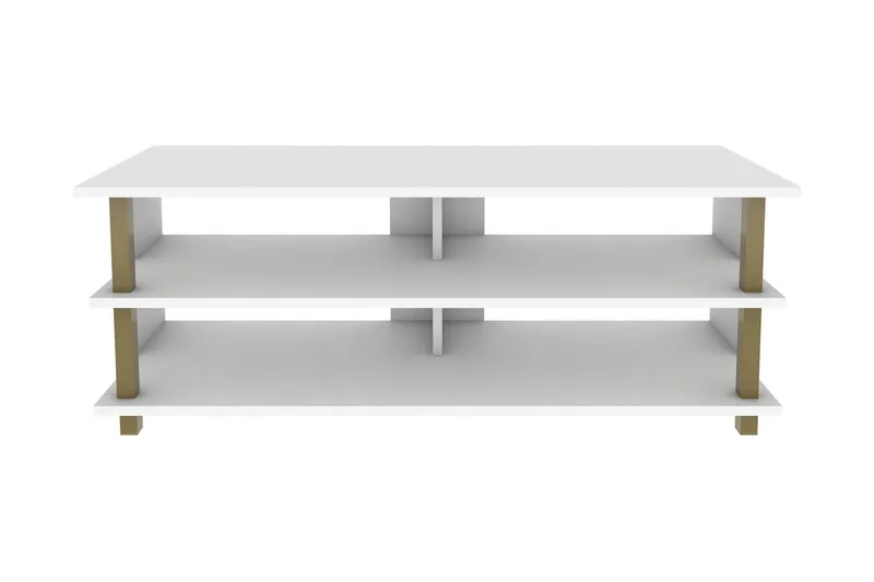 Andifli Tv-bänk 120x47,4 cm - Guld - Möbler - Tv möbel & mediamöbel - TV bänk & mediabänk
