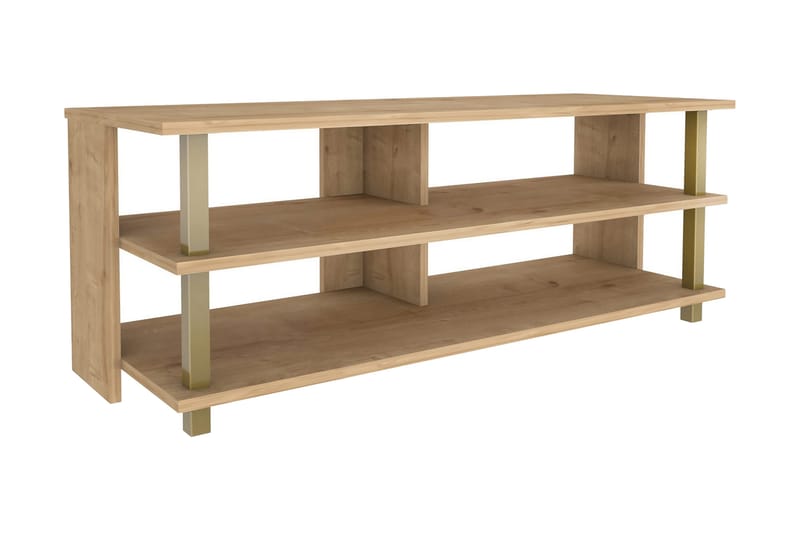 Andifli Tv-bänk 120x47,4 cm, Guld