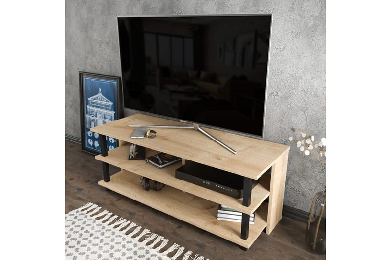 Andifli Tv-bänk 120x47,4 cm - Svart - Möbler - Tv möbel & mediamöbel - TV bänk & mediabänk