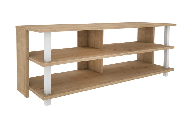 Andifli Tv-bänk 120x47,4 cm - Vit - Möbler - Tv möbel & mediamöbel - TV bänk & mediabänk