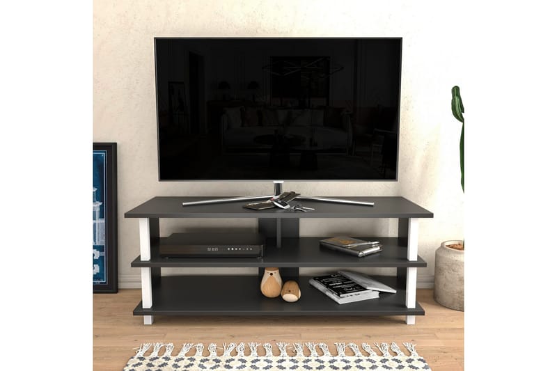 Andifli Tv-bänk 120x47,4 cm - Vit - Möbler - Tv möbel & mediamöbel - TV bänk & mediabänk