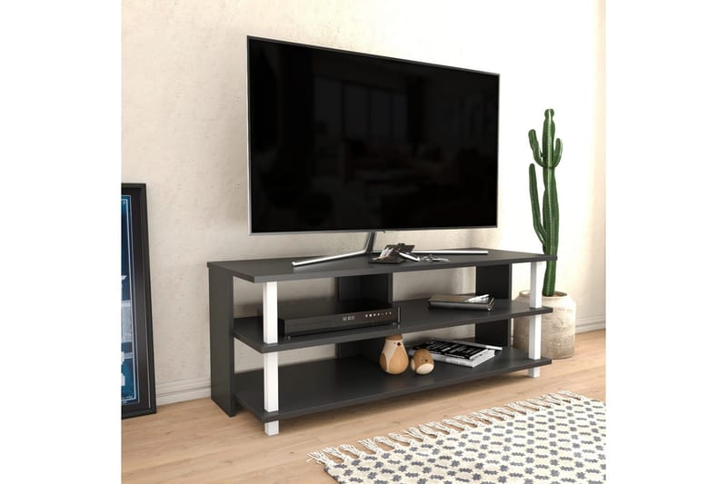 Andifli Tv-bänk 120x47,4 cm - Vit - Möbler - Tv möbel & mediamöbel - TV bänk & mediabänk
