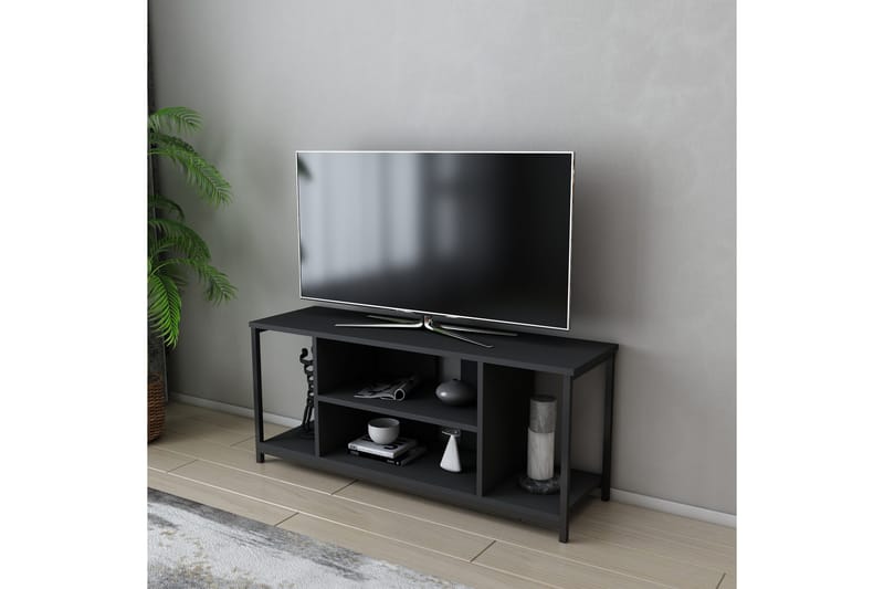 Andifli Tv-bänk 120x50,8 cm - Svart - Möbler - Tv möbel & mediamöbel - TV bänk & mediabänk