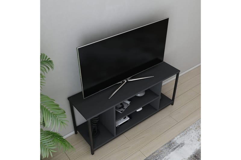 Andifli Tv-bänk 120x50,8 cm - Svart - Möbler - Tv möbel & mediamöbel - TV bänk & mediabänk
