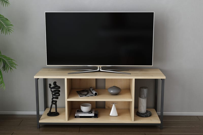 Andifli Tv-bänk 120x50,8 cm - Svart - Möbler - Tv möbel & mediamöbel - TV bänk & mediabänk