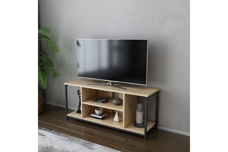 Andifli Tv-bänk 120x50,8 cm - Svart - Möbler - Tv möbel & mediamöbel - TV bänk & mediabänk