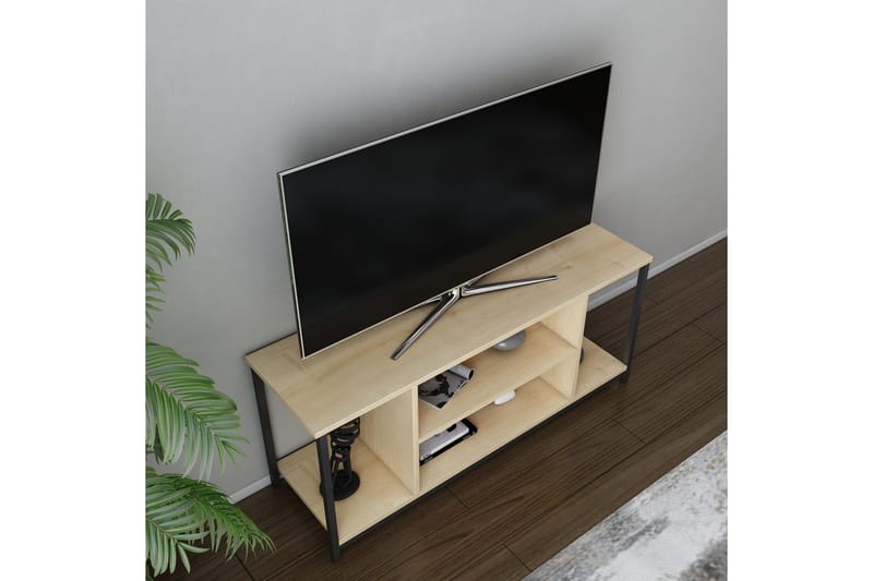Andifli Tv-bänk 120x50,8 cm - Svart - Möbler - Tv möbel & mediamöbel - TV bänk & mediabänk