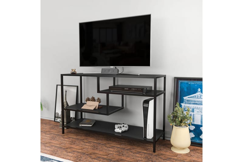 Andifli Tv-bänk 120x75 cm - Antracit - Möbler - Tv möbel & mediamöbel - TV bänk & mediabänk