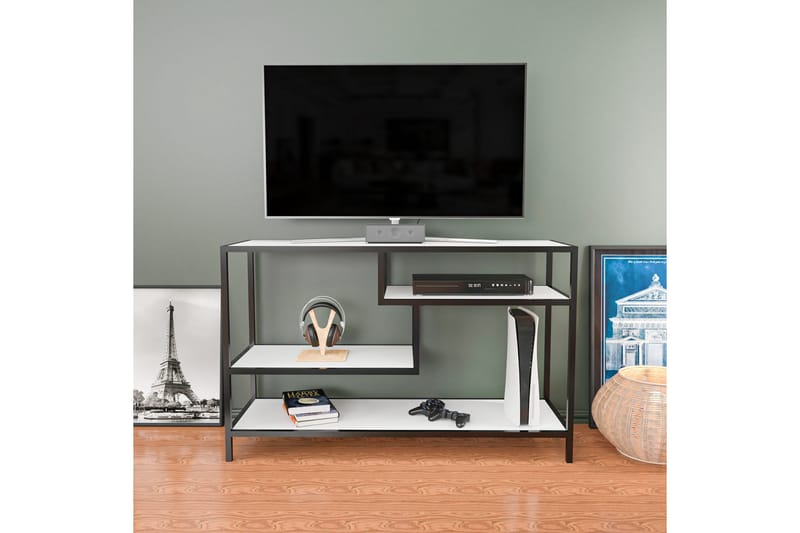 Andifli Tv-bänk 120x75 cm - Svart - Möbler - Tv möbel & mediamöbel - TV bänk & mediabänk