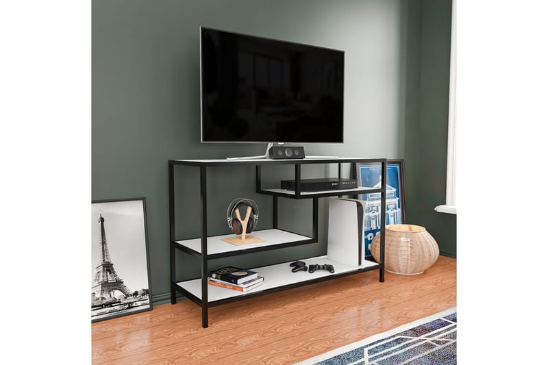 Andifli Tv-bänk 120x75 cm - Svart - Möbler - Tv möbel & mediamöbel - TV bänk & mediabänk