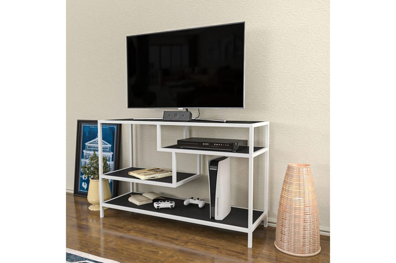Andifli Tv-bänk 120x75 cm - Vit - Möbler - Tv möbel & mediamöbel - TV bänk & mediabänk