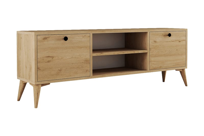 Andifli Tv-bänk 138x42,6 cm - Brun - Möbler - Tv möbel & mediamöbel - TV bänk & mediabänk