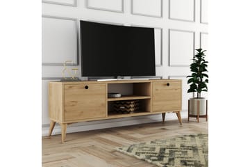 Andifli Tv-bänk 138x42,6 cm - Brun - Möbler - Tv möbel & mediamöbel - TV bänk & mediabänk