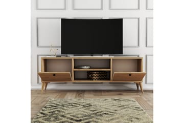 Andifli Tv-bänk 138x42,6 cm - Brun - Möbler - Tv möbel & mediamöbel - TV bänk & mediabänk