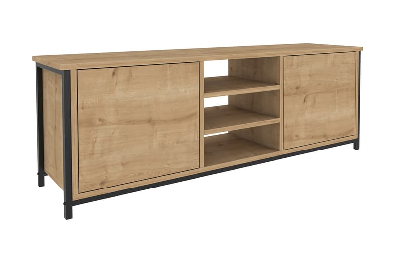 Andifli Tv-bänk 140x50,8 cm - Brun - Möbler - Tv möbel & mediamöbel - TV bänk & mediabänk