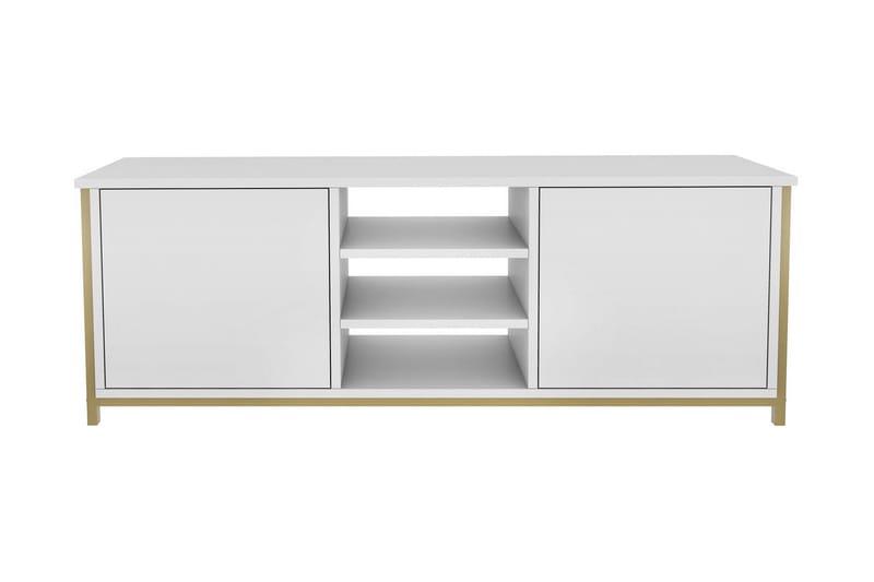 Andifli Tv-bänk 140x50,8 cm - Guld - Möbler - Tv möbel & mediamöbel - TV bänk & mediabänk