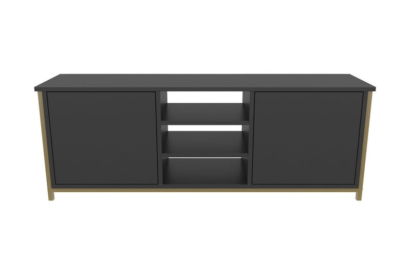 Andifli Tv-bänk 140x50,8 cm - Guld - Möbler - Tv möbel & mediamöbel - TV bänk & mediabänk