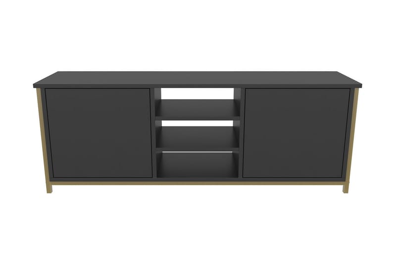 Andifli Tv-bänk 140x50,8 cm - Guld - Möbler - Tv möbel & mediamöbel - TV bänk & mediabänk