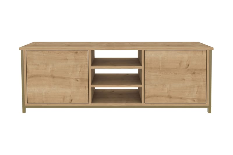 Andifli Tv-bänk 140x50,8 cm - Guld - Möbler - Tv möbel & mediamöbel - TV bänk & mediabänk
