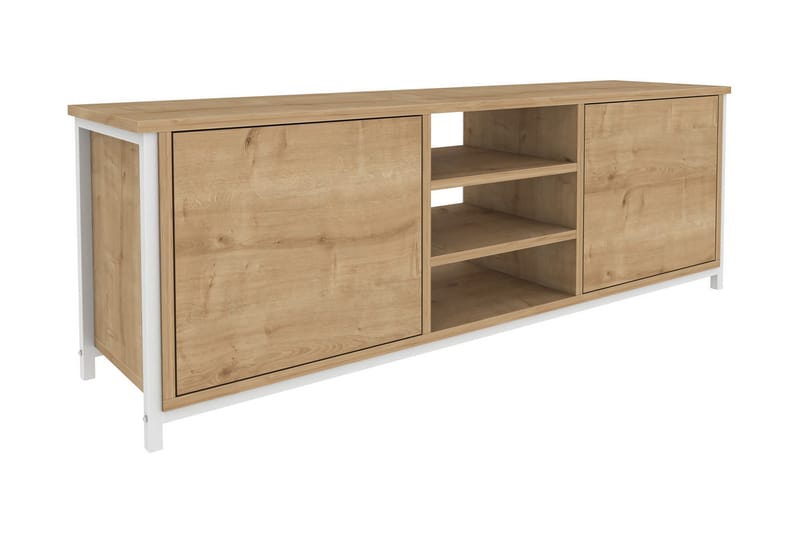 Andifli Tv-bänk 140x50,8 cm - Vit - Möbler - Tv möbel & mediamöbel - TV bänk & mediabänk
