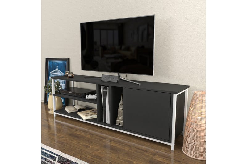 Andifli Tv-bänk 140x50,8 cm - Vit - Möbler - Tv möbel & mediamöbel - TV bänk & mediabänk