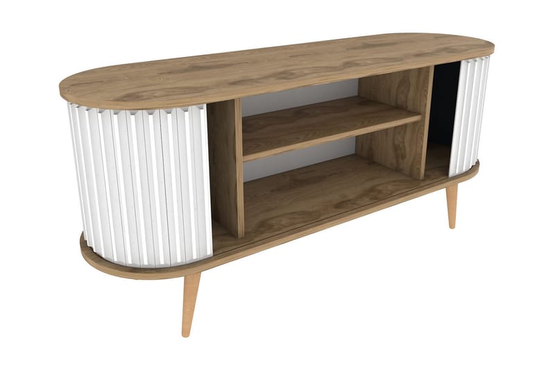 Andifli Tv-bänk 140x64 cm - Brun - Möbler - Tv möbel & mediamöbel - TV bänk & mediabänk