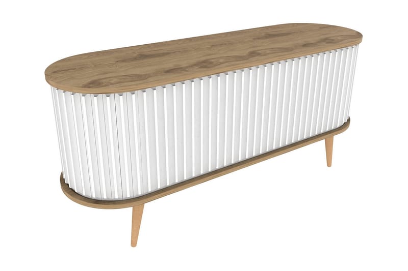 Andifli Tv-bänk 140x64 cm - Brun - Möbler - Tv möbel & mediamöbel - TV bänk & mediabänk