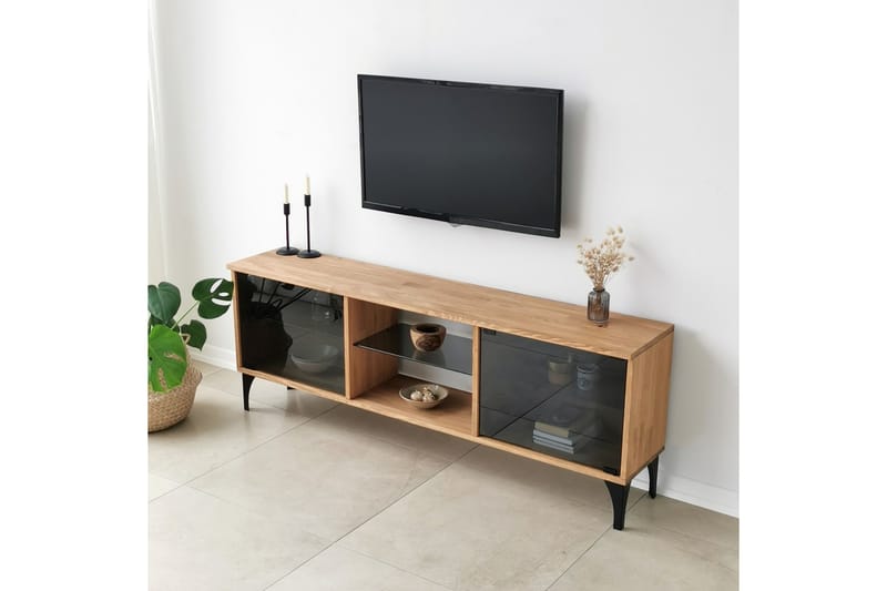Andifli Tv-bänk 150x40 cm - Brun - Möbler - Tv möbel & mediamöbel - TV bänk & mediabänk
