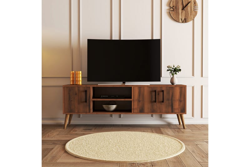 Andifli Tv-bänk 150x52 cm - Brun - Möbler - Tv möbel & mediamöbel - TV bänk & mediabänk