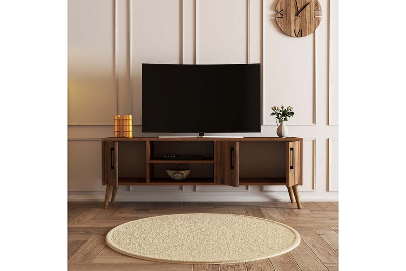 Andifli Tv-bänk 150x52 cm - Brun - Möbler - Tv möbel & mediamöbel - TV bänk & mediabänk