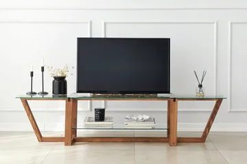 Andifli Tv-bänk 158x35 cm - Brun - Möbler - Tv möbel & mediamöbel - TV bänk & mediabänk