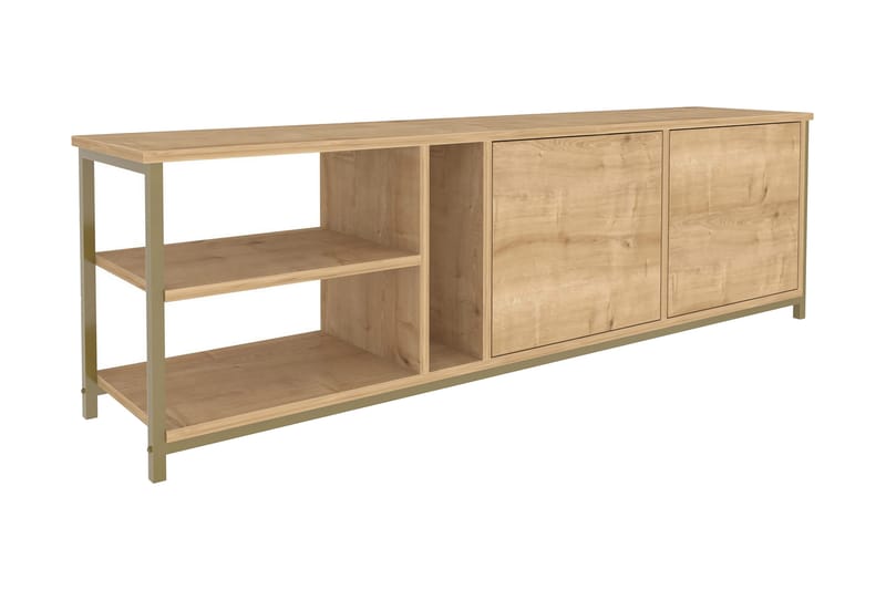 Andifli Tv-bänk 160x50,8 cm - Brun - Möbler - Tv möbel & mediamöbel - TV bänk & mediabänk