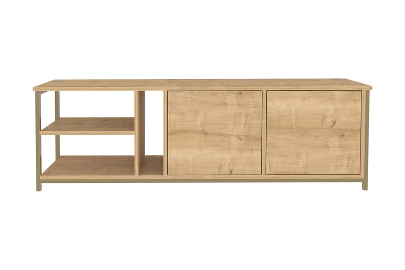 Andifli Tv-bänk 160x50,8 cm - Brun - Möbler - Tv möbel & mediamöbel - TV bänk & mediabänk