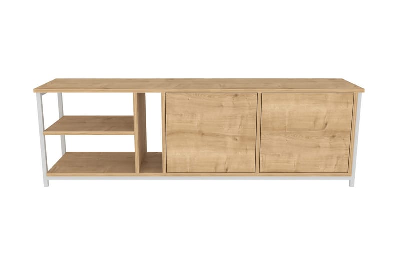 Andifli Tv-bänk 160x50,8 cm - Vit - Möbler - Tv möbel & mediamöbel - TV bänk & mediabänk