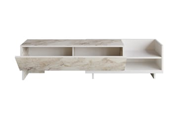 Andifli Tv-bänk 165x41 cm - Vit - Möbler - Tv möbel & mediamöbel - TV bänk & mediabänk