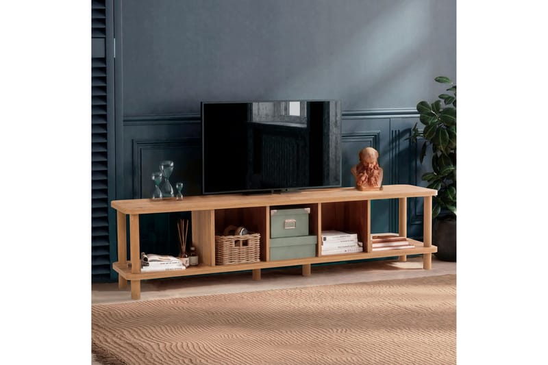 Andifli Tv-bänk 180x43,7 cm - Grön - TV bänk & mediabänk