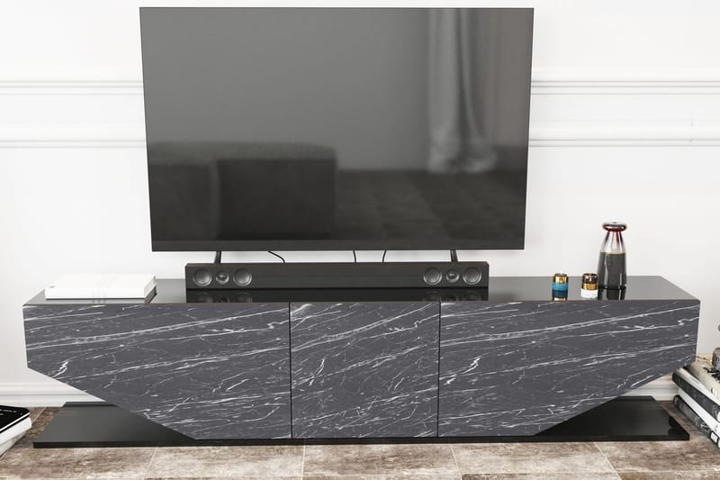 Andifli Tv-bänk 180x45 cm - Svart - Möbler - Tv möbel & mediamöbel - TV bänk & mediabänk