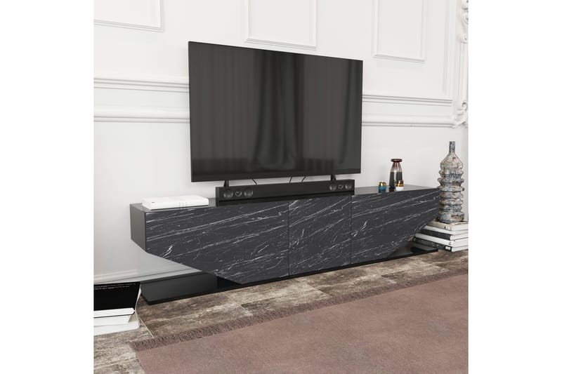 Andifli Tv-bänk 180x45 cm - Svart - Möbler - Tv möbel & mediamöbel - TV bänk & mediabänk