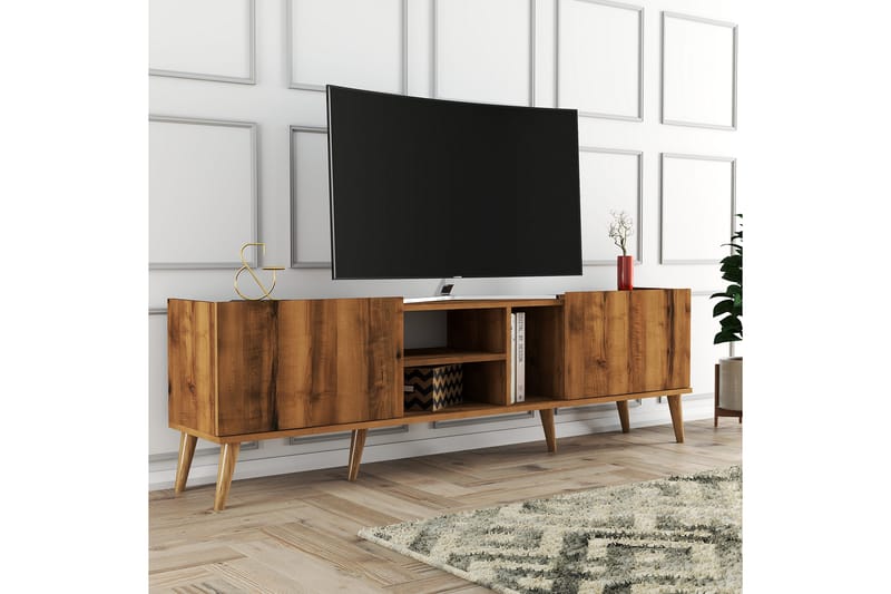 Andifli Tv-bänk 180x52 cm - Brun - Möbler - Tv möbel & mediamöbel - TV bänk & mediabänk