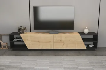 Andifli Tv-bänk 240x47,4 cm - Antracit - Möbler - Tv möbel & mediamöbel - TV bänk & mediabänk