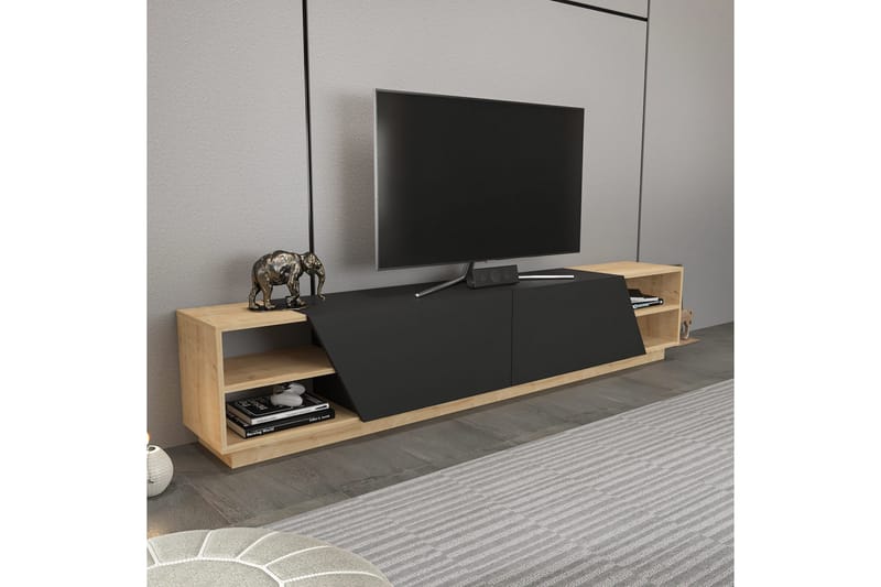 Andifli Tv-bänk 240x47,4 cm - Brun - Möbler - Tv möbel & mediamöbel - TV bänk & mediabänk