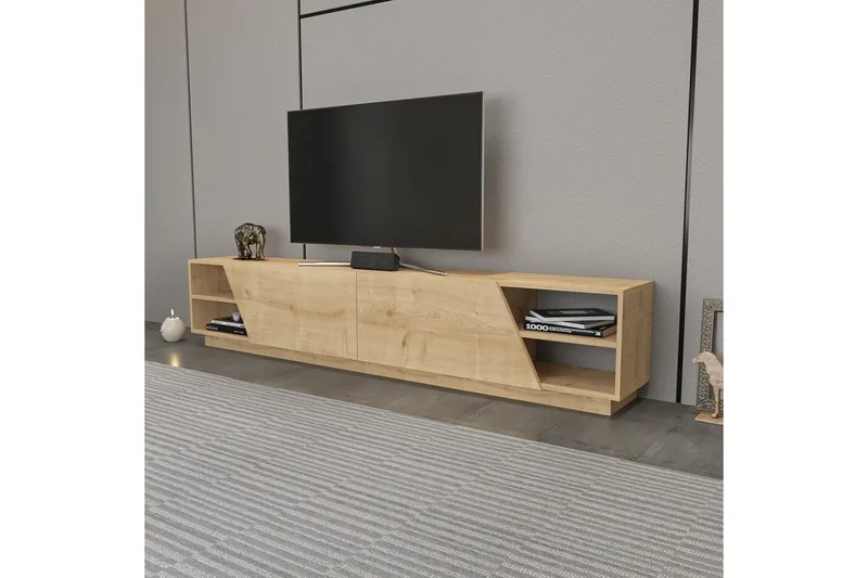 Andifli Tv-bänk 240x47,4 cm - Brun - Möbler - Tv möbel & mediamöbel - TV bänk & mediabänk
