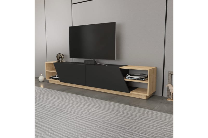 Andifli Tv-bänk 240x47,4 cm - Brun - Möbler - Tv möbel & mediamöbel - TV bänk & mediabänk