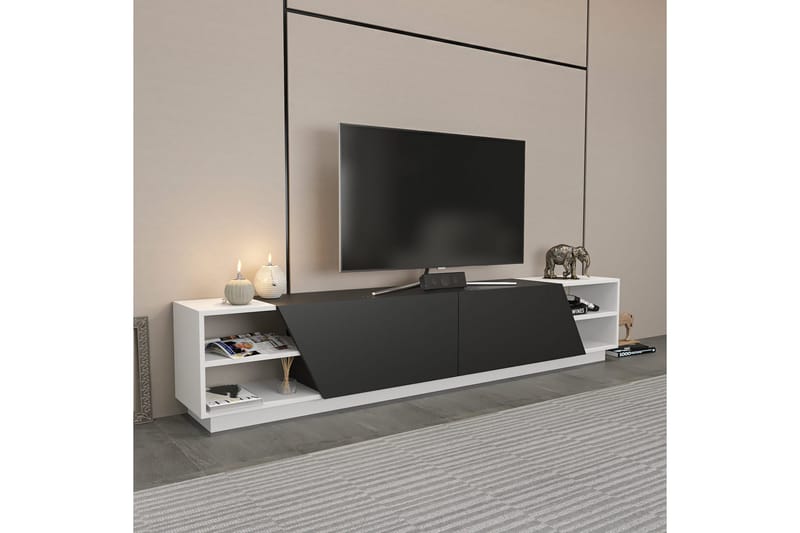 Andifli Tv-bänk 240x47,4 cm - Vit - Möbler - Tv möbel & mediamöbel - TV bänk & mediabänk