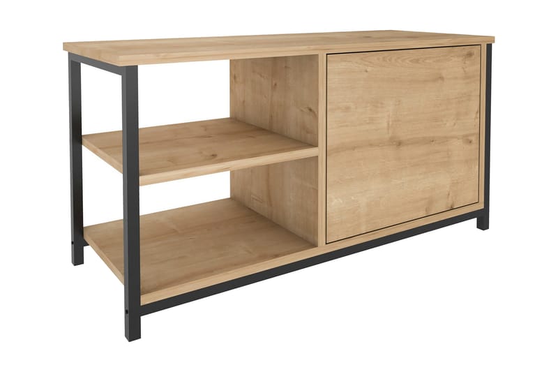 Andifli Tv-bänk 89,6x50,8 cm - Svart - Möbler - Tv möbel & mediamöbel - TV bänk & mediabänk