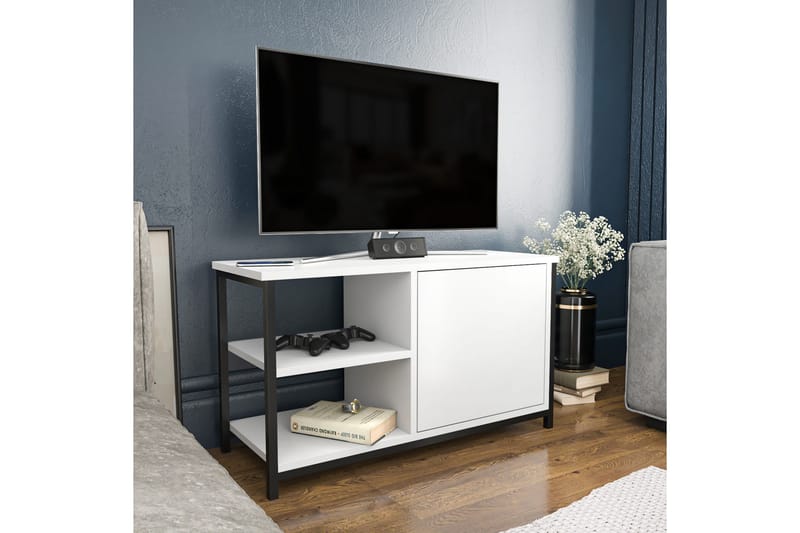 Andifli Tv-bänk 89,6x50,8 cm - Svart - Möbler - Tv möbel & mediamöbel - TV bänk & mediabänk