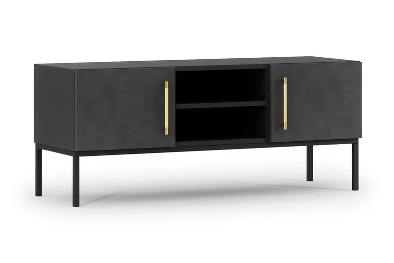 Anjal Tv-bänk 40 cm - Svart - Möbler - Tv möbel & mediamöbel - TV bänk & mediabänk